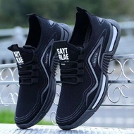 Kasut Musim Panas Lelaki Kasut Putih Bernafas Flyknit Kasut Kasual Bernafas Lelaki 009 OXIJ