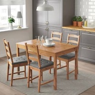 IKEA 實木餐桌椅組合