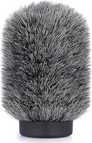 YOUSHARES Windshield for Rode NTG4, Audio-Technica AT875R Shotgun Microphones, Wind Protection Up to
