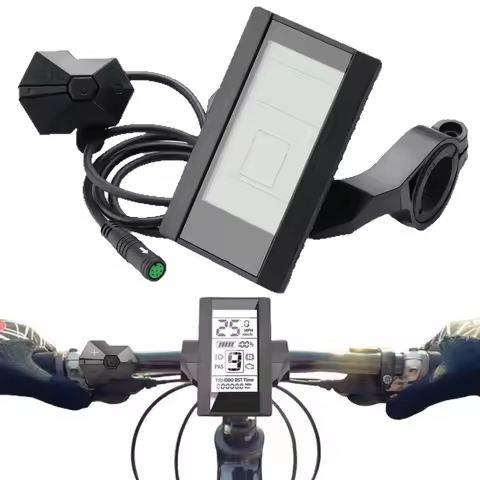 Display for Bafang C965 E Bike with 9 Level Assist Supports Multiple Data Metrics Compatible with BB