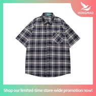 NEO CROP BOXY MOODDAY PROJECT FLANNEL WORKSHIRT