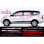 Livina Car sticker striping sticker list Nissan Livina Car