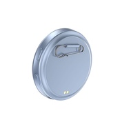 DIVATEN Touch Screen Anime E-Badge 7 Color LED 1.5 Inch Anime E-Badge Display Pin Creative Changing 