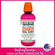 น้ํายาบ้วนปาก Sparkle mint TheraBreath Oral Rinse 473ml สูตรฟลูออไรด์ Healthy Smile