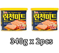 樂天 - [新日期] 韓國Lotte樂天 午餐肉 340g*2pcs 豬肉罐頭 [平行進口]
