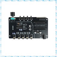 [R Q M U] 1 PCS DC 7-12V TDA7440 Digital Audio Controller 4 Channel Stereo Audio Module with 1.8 Inc
