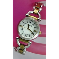 T19:Original FOSSIL Analog  Watch for Women from USA-Two Tone