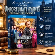2023 Blu-ray American Drama / A Series of Unfortunate Event / 1-3 Seasons Complete Works 1080P Engli