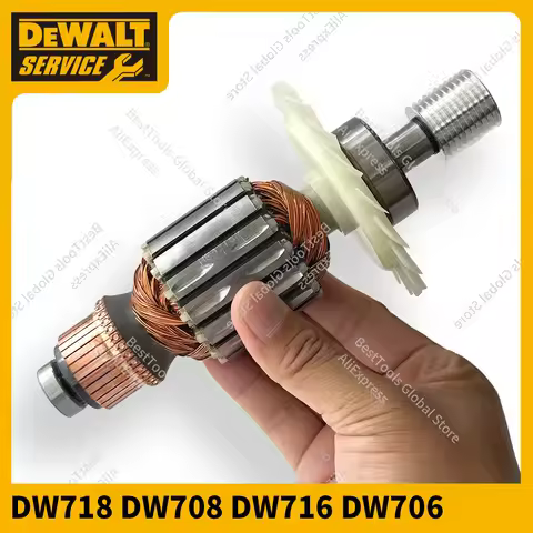 220-240V Armature Rotor N093107 N030189SV For DEWALT DW718 DW708 DW716 DW706