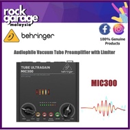 Behringer MIC300 Audiophile Vacuum Tube Preamplifier with Limiter ( MIC 300 / MIC-300 )