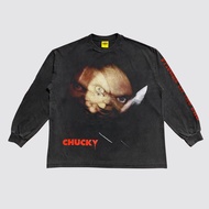 T-shirt Cls Longsleeve CHUCKY Faded Wash