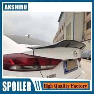 For Hyundai Elantra Spoiler 2017--2019 Year Rear Wing Renntech Style Sport Body Kit Accessories Real