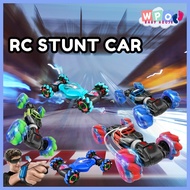 Hand Gesture Stunt Car Dual Remote Control Twister Remote High-Speed Climbing Car Kenderaan Mainan K