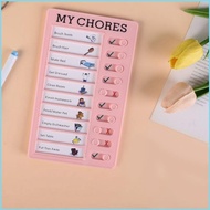 RUN My Chores Checklist Board Detachable Checklist Board for Student Adult Olds Home