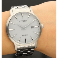 [Original] Citizen Eco Drive BM7460-88H White Analog Stainless Steel Solar Watch