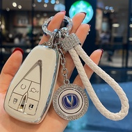Changan cs75plus Key Cover Female cs75 Yidong plus/cs55unit/univ Aushang x5 Key Bag Chain Fashionabl