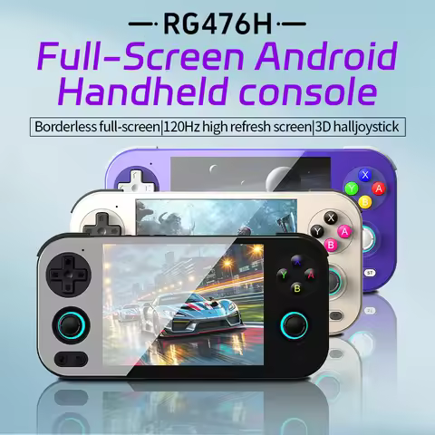 ANBERNIC RG 476H Android Handheld Game Console 4.7"HD Multi-touch Full Screen Hall Triggers Wifi Ret