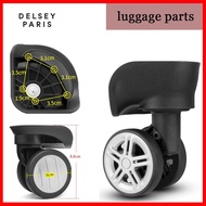 For Delsey luggage W124 Wheel Replacement Silent Wheel Password Box Wheel Travel Box Accessories