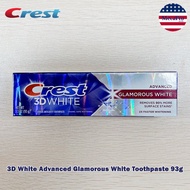 ☆ Crest 3D White Glamorous White Toothpaste Vibrant Mint ยาสีฟันเครสท์ S28