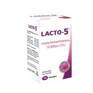 LACTO-5 LOCALLY DERIVED PROBIOTICS CAPSULES 90s