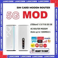 MODIFIED 5G Modem Suncomm Netcomm Lancomm Yeacomm S2 IPQ5018 + X62 Unlock & Unlimited Hotspot