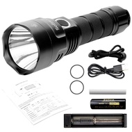 Sofirn C8G Powerful 21700 LED 6500K flashlight SST40 2000lm 18650 Torch with ATR 2 Groups Ramping Du