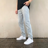 Ready Stock light blue Seluar Jeans Lelaki Slim Fit Jeans Men Seluar Lelaki Seluar Jeans Lelaki Stra