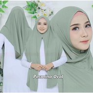 QQ88 | Instant Pashmina Oval Jersey Premium Hijab Daily Sport Hijab