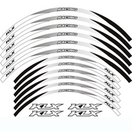 21" 18" Rim Stripes Wheel Stickers motorcycle accessories FOR KAWASAKI KLX140G klx140l KLX250 klx150