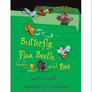 Butterfly Flea Beetle and Bee Children's Book BBW RAEADY Stock Bad WolfBIG