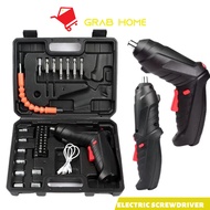 3.6V Cordless Electric Screwdriver Drill 47 IN 1 Rechargeable Cordless Screwdriver Drill Hand Drill 