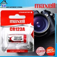 MAXELL™-CR123 3V LITHIUM BATTERIES