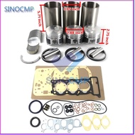 3KC1 980CC Engine Rebuild Kit For Hitachi EX12 EX15 Mini Excavator SB15 28UX S15 B15 Mini-Excavator 