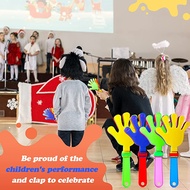12pcs Plastic Hand Clappers Noisemakers Toys Party Favors for Children Kids Christmas Gift