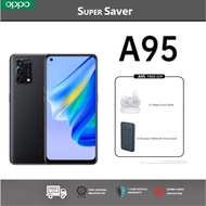 OPPO A95 Smartphone | 8GB+128GB | 33W Flash Charge | 5000mAh Battery @ Original OPPO Malaysia