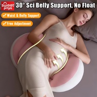 Pregnant Sleep Pillows Corduroy Pregnancy Pillow Belly Back Bolster With Crescent Support Pillows