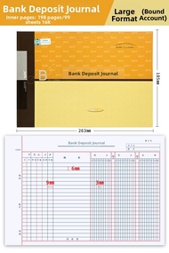 LAITE | Bank Deposit Multi-column Classification Accounting Finance Diary Book