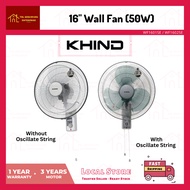 [READY STOCK] KHIND 16" Wall Fan | WF1601SE / WF1602SE | Kipas Dinding