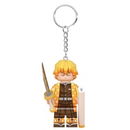 LEGO Keychain  Minifigure  Agatsuma Zenitsu Demon Slayer
