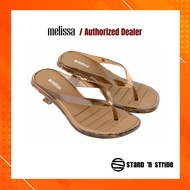 Melissa Thong Kitten Heel Clear/Beige I Mall Store I