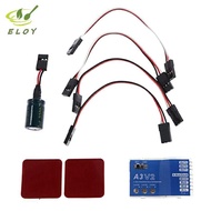 [ELOY] High Quality 3 Axis Gyro A3 V2 Aeroplane Flight Controller Stabilizer For RC Airplane Fixed-w