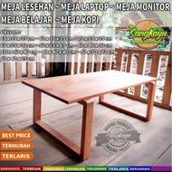Wooden table 100x60x55 cm monitor table laptop table