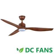 Acorn 52  Intaglio DC-159 LED Remote Ceiling Fan