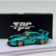 TPC Porsche RWB 993 Royal Ocean Metallic Blue