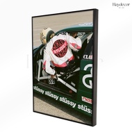 Haydecor Ferrari F1 Stussy Frame Sportscar Frame Wall Decoration Car Room Display Aesthetic