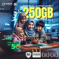 SIMKAD ONE XOX 4G 5G UNLIMITED HOTSPOT MODEM 250GB UNLIMITED CALL