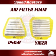Speed Master AIR FILTER FOAM RS150 AIR FILTER FOAM Y15ZR ESPADA AIR FILTER Y15ZR AIR FILTER RS150