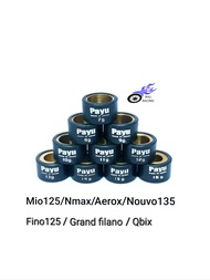 เม็ดตุ้มถ่วงน้ำหนัก YAMAHA (Nmax Aerox Grand Filano Qbix) ยี่ห้อ PAYU เบอร์ 7-16 กรัม **ราคา/1 เม็ด**