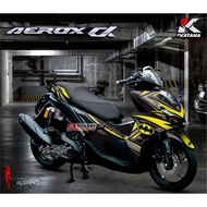 AEROX ALFA TURBO FULL BODY Motorcycle Striping Decal Sticker CODE 051
