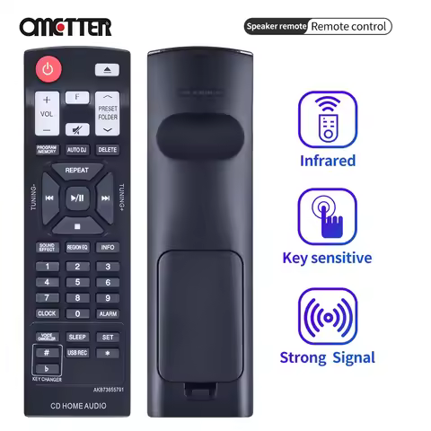 Suitable for Mini System Remote Control AKB73655791 OM4560